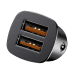 Дополнительное изображение книги «Baseus Square Car Charger 2xUSB QC3.0 5A 30W (Black)»