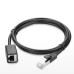 Дополнительное изображение книги «Удлинительный кабель Ugreen Ethernet RJ45 Cat 6 FTP 1000Mbps 2m Black (NW112 11281)»