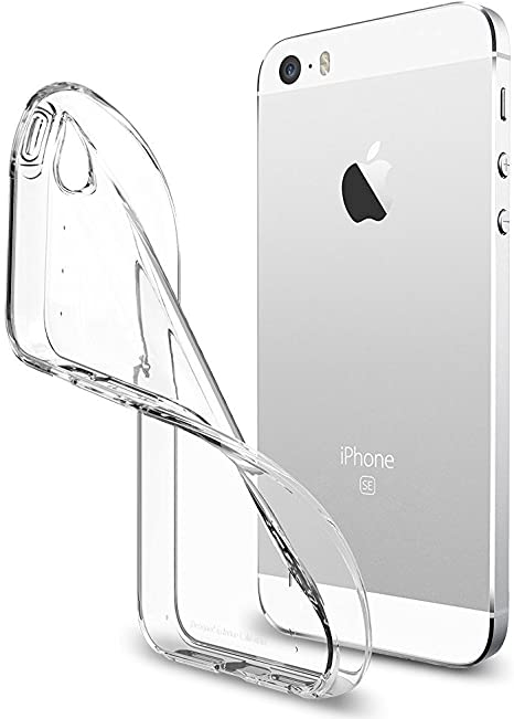 Fusion Ultra Back Case 1 mm Прочный Силиконовый чехол для Apple iPhone 5 / 5S / SE Прозрачный
