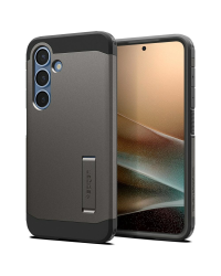 Etui Spigen Tough Armor MagSafe do        Samsung Galaxy S25 szary