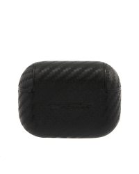 FESAPCABK Ferrari Carbon PC/PU Case for Airpods Pro Black