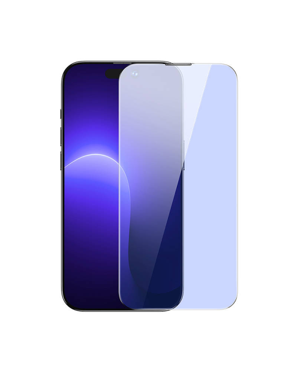 Baseus Crystal Tempered Glass Anti-blue light and Dust-proof 0.3mm for iPhone 14 Pro (2pcs)