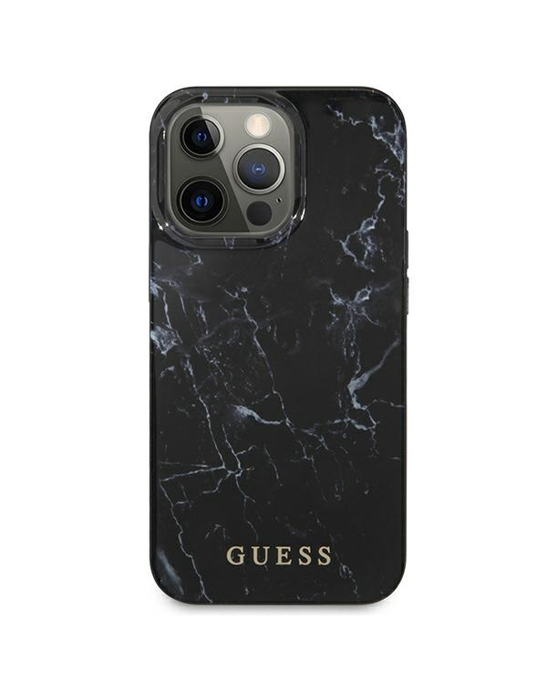 Guess GUHCP13XPCUMABK iPhone 13 Pro Max 6,7" czarny|black hardcase Marble