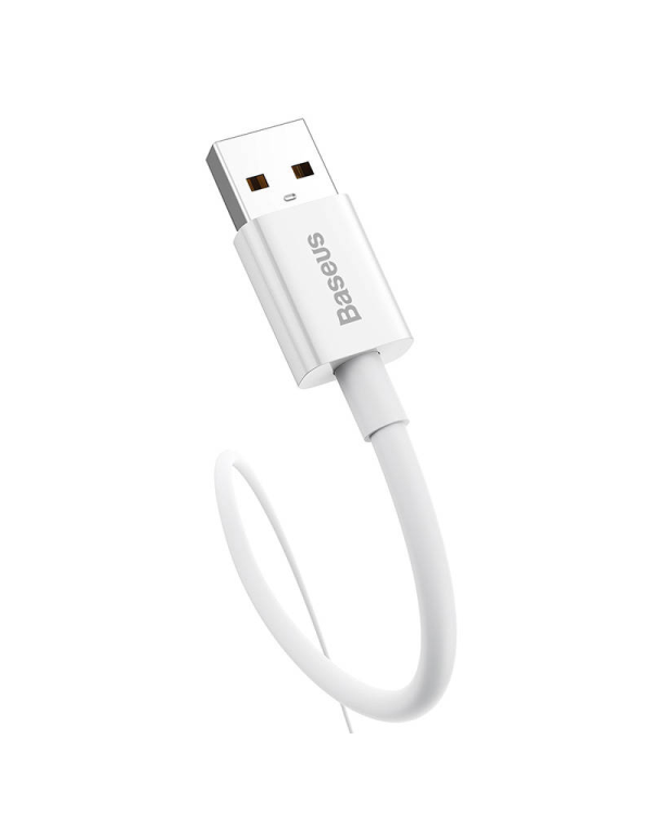 Cable USB do USB-C Baseus Superior 100W 1m (white)