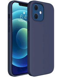 Fusion Elegance Fibre Прочный Силиконовый чехол для Apple iPhone 12 / 12 Pro Синий