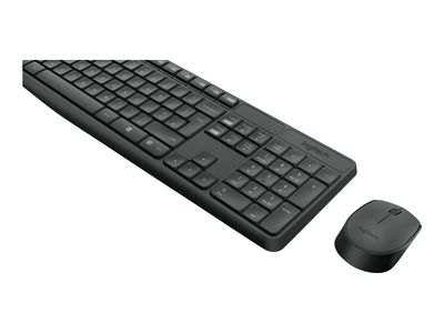 Обложка книги «Logitech Keyboard and Mouse MK235 - Black»