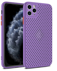 Fusion Breathe Case Силиконовый чехол для Samsung A515 Galaxy A51 Фиолетовый