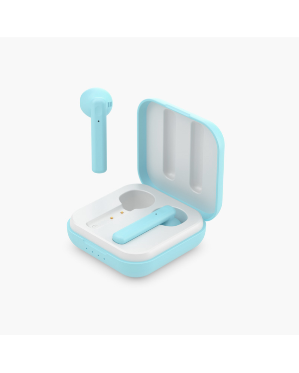 Ledwood TWS Airpods Bluetooth 5.0 Беспроводные Наушники с Микрофоном Синие