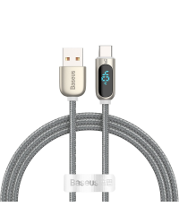 Baseus Display Cable USB to Type-C 5A 1m silver