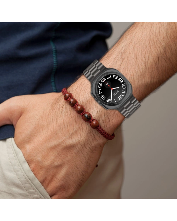 Дополнительное изображение книги «Tech-Protect Stainless Bracelet for Samsung Galaxy Watch Ultra (47mm) - Black»