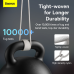 Кабель USB Baseus Dynamic Series - USB Type C 100W 1m белый (CALD000602)