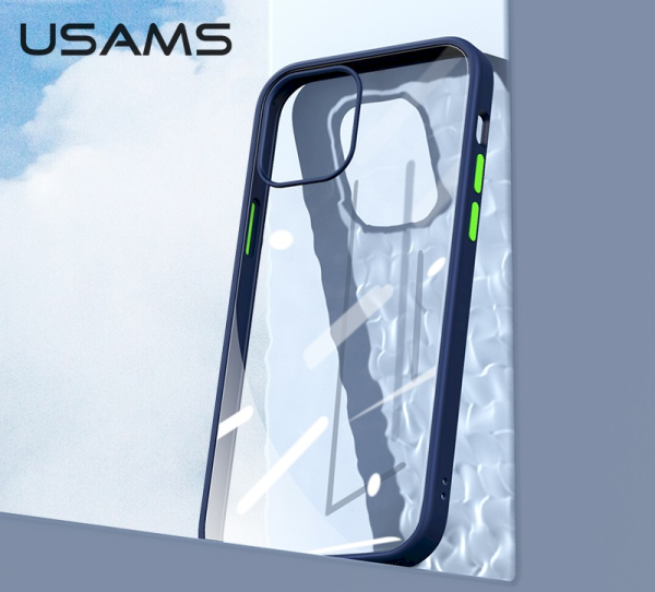 Обложка книги «USAMS US-BH628 PC+TPU Case for iPhone 12 Pro Max Janz Series 6.7 Black»