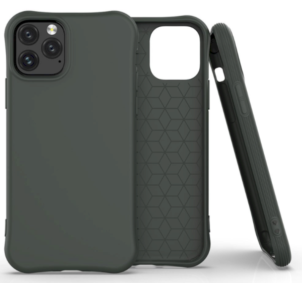Fusion Solaster Back Case Силиконовый чехол для Apple iPhone 11 Pro Max Темно Зеленый