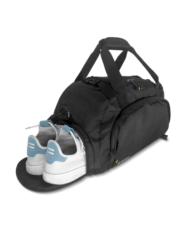 Wozinsky sports bag backpack hand luggage bag 40x20x25 cm for plane black (WSB-B01)