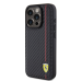 Обложка книги «Ferrari PU Leather Carbon Vertical Red Line Case for iPhone 15 Pro Black»