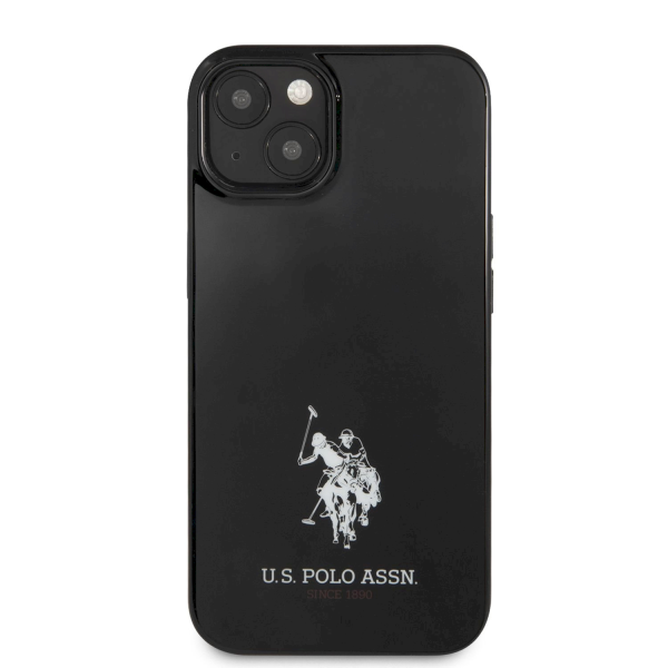 Обложка книги «USHCP13MUMHK U.S. Polo TPU Horses Logo Hard Case for iPhone 13 Black»