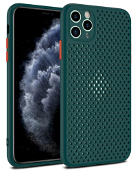 Fusion Breathe Case Силиконовый чехол для Apple iPhone 11 Зеленый