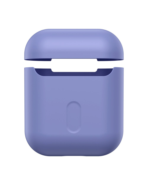 Baseus Ultrathin Series Силиконовый чехол для наушников Apple Airpods 1 / 2 Фиолетовый
