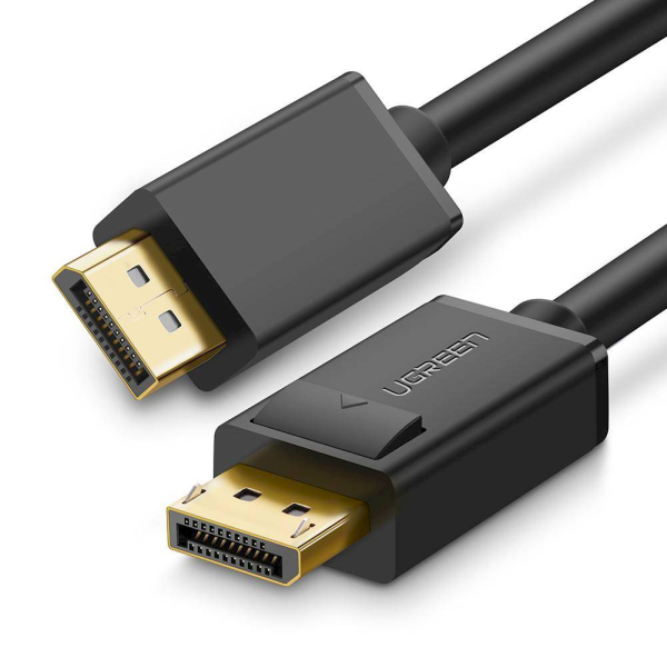 Обложка книги «DisplayPort to DisplayPort Cable UGREEN DP102, 4K, 3D, 1m (Black)»