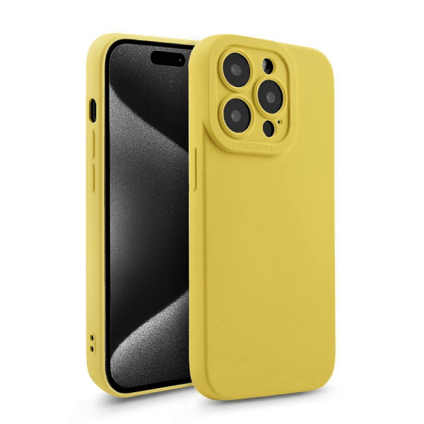 Fusion Softy прочный силиконовый чехол для Xiaomi Redmi Note 12 Pro+ желтый