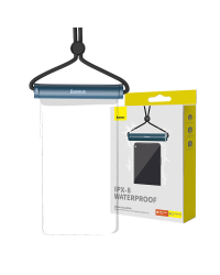 Waterproof phone case Baseus AquaGlide with Cylindrical Slide Lock (blue)