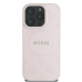 Guess GUHMP16LPSAPSMEP iPhone 16 Pro 6.3" różowy|pink hardcase Saffiano Peony Classic Logo MagSafe