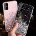 Fusion Glue Glitter Back Case Силиконовый чехол для Samsung A217 Galaxy A21S Черный