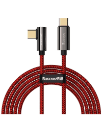 Cable USB-C to USB-C Baseus Legend Series, PD, 100W, 2m (red)