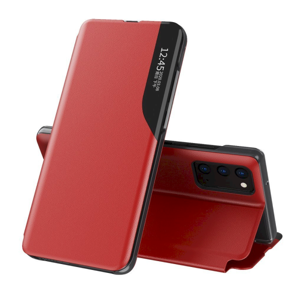 Fusion eco leather view книжка чехол для Samsung A526 / A525 Galaxy A52 5G / A52 красный