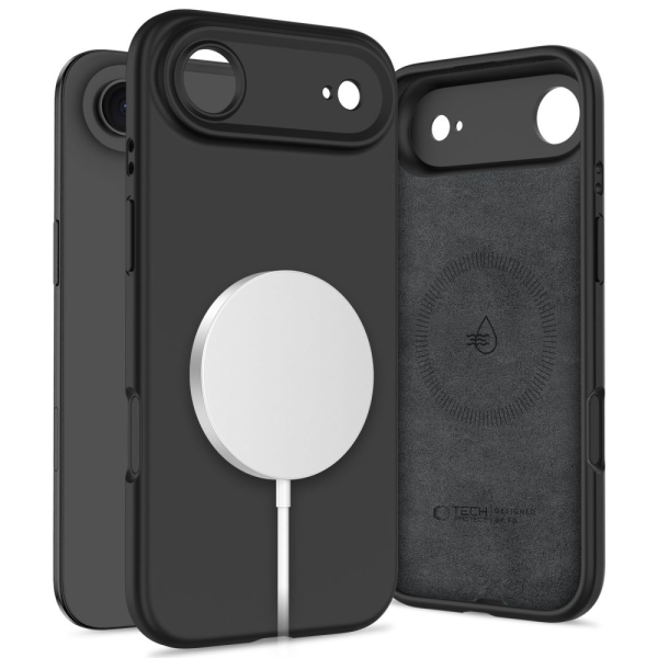 Обложка книги «Чехол для телефона Tech-Protect Silicone Magsafe для Iphone 17 Air черный»