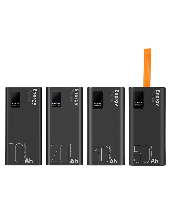 OBAL:ME EnergyPulse powerbank 10000mAh 22.5W черный