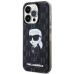 Дополнительное изображение книги «Karl Lagerfeld KLHCP15XHNKMKLK iPhone 15 Pro Max 6.7" czarny|black hardcase Monogram Ikonik»