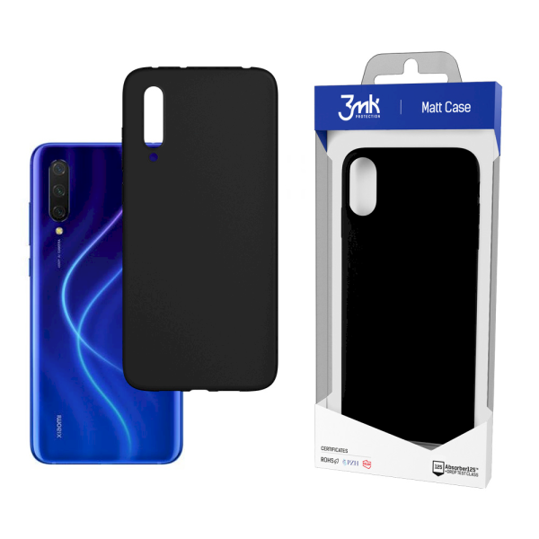 Обложка книги «Xiaomi Mi 9 Lite - 3mk Matt Case black»