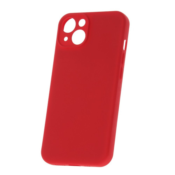 Силиконовый чехол Fusion Elegance Fibre Silicone Case для Apple iPhone 15 Pro Max красный