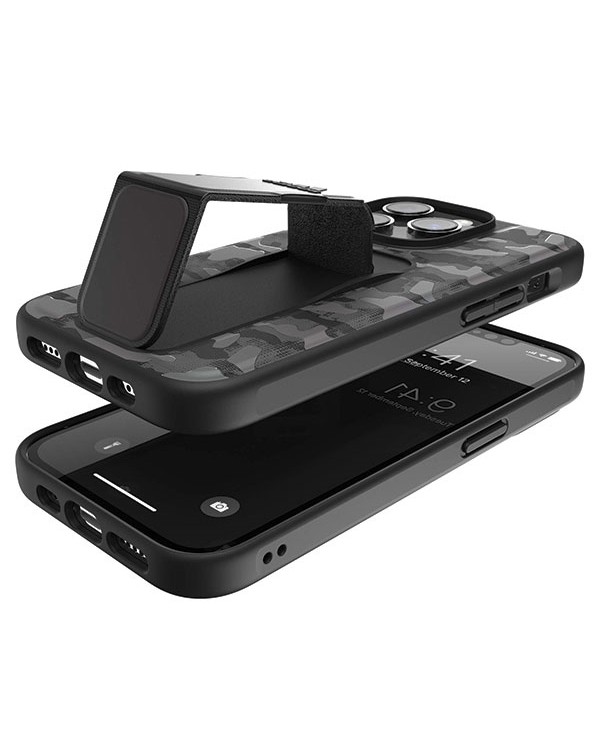 Adidas SP Grip Case CAMO iPhone 14 Pro czarny|black 50249