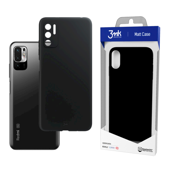 Обложка книги «Xiaomi Redmi Note 10 5G - 3mk Matt Case black»