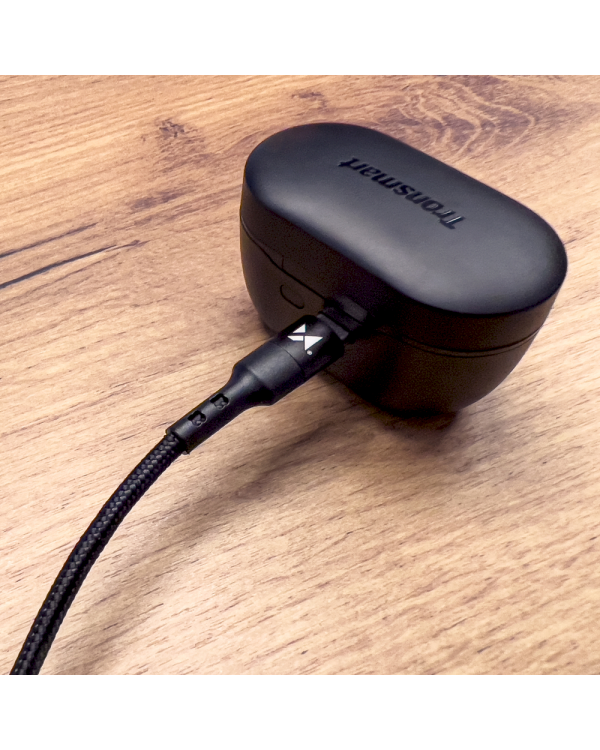 Дополнительное изображение книги «Wozinsky cable USB Type C - USB Type C Power Delivery 18W 2m black (WUC-PD-CC2B)»