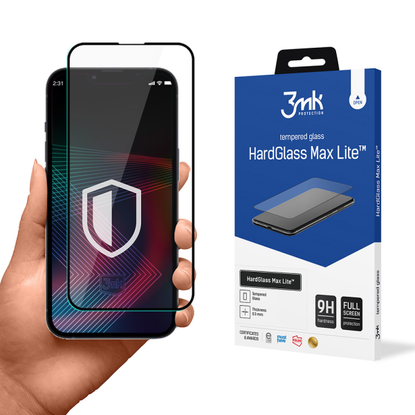 Apple iPhone 13 Pro Max|14 Plus - 3mk HardGlass Max Lite™ screen protector Apple iPhone 13 Pro Max|14 Plus - 3mk HardGlass Max Lite™ screen protector