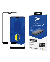 Huawei P20 Pro Black - 3mk HardGlass Max™ screen protector