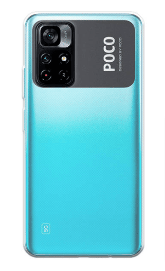 Fusion Ultra Back Case 1 mm силиконовый чехол для Xiaomi Poco M4 Pro прозрачный
