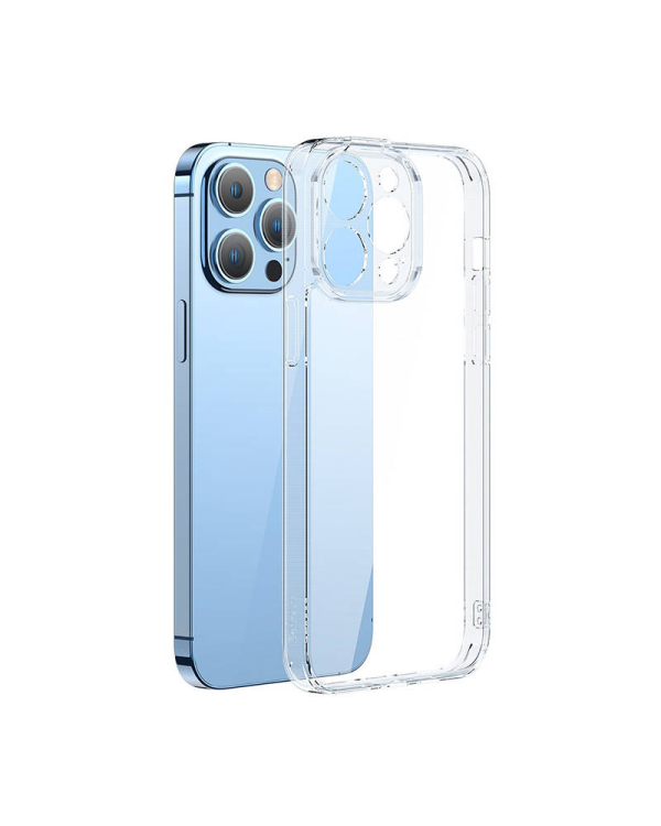 Baseus SuperCeramic Transparent Glass Case and Tempered Glass set for iPhone 14 Plus