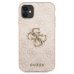 GUHCN614GMGPI  Guess iPhone 11 6.1| Xr Big Metal Logo розовый