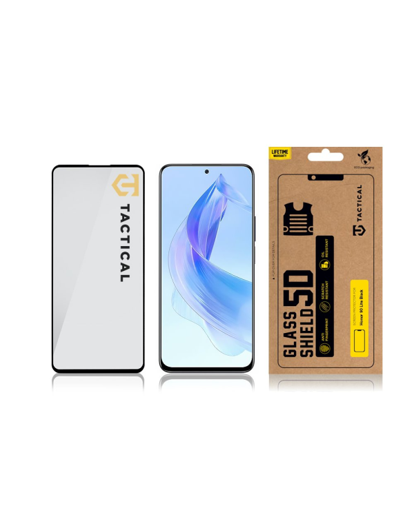 Дополнительное изображение книги «Tactical Glass Shield 5D for Honor 90 Lite Black»