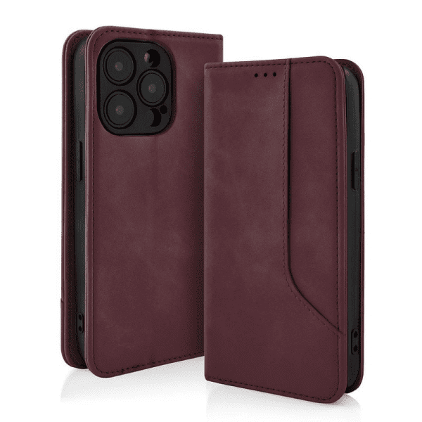 Fusion Prime Book case книжка чехол для Samsung A346 Galaxy A34 5G бордовый