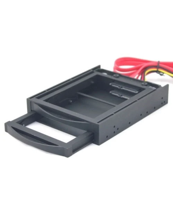 Адаптер Gembird MR3-2SATA2.5-01 |160 г | черный