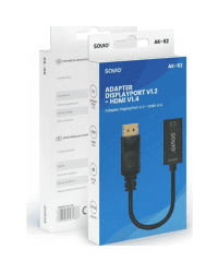 DisplayPort (M) v1.2 - HDMI (F) v1.4, адаптер 4K, AK-62