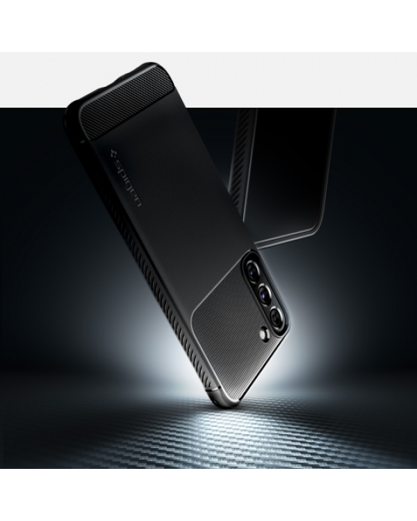 Чехол SPIGEN Rugged Armor ACS03986 для Samsung Galaxy S22 - матовый черный