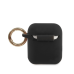 Обложка книги «GUACA2LSTLBK Guess Triangle Silicone Case for Airpods 1/2 Black»