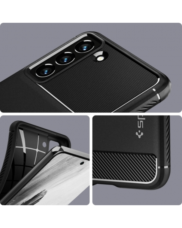  SPIGEN Rugged Armor ACS03049 Чехол для Samsung Galaxy S21 FE - матовый черный