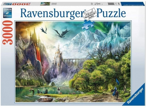 Ravensburger - Puzzle 3000 Pcs Reign Of Dragons